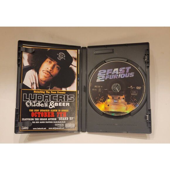 2 Fast 2 Furious Widescreen DVD Pre-owned (2003) - Picture 3 of 4